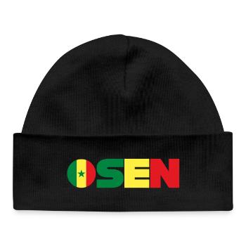 Senegal - Baby Organic Beanie - black - Front