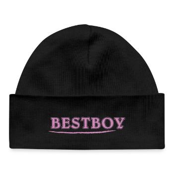 Bestboy claim - cool - Baby Organic Beanie - black - Front