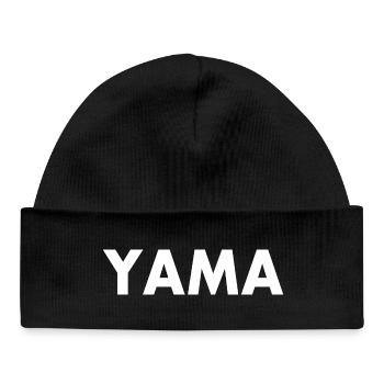 Yama - Bonnet bébé bio - noir - Devant