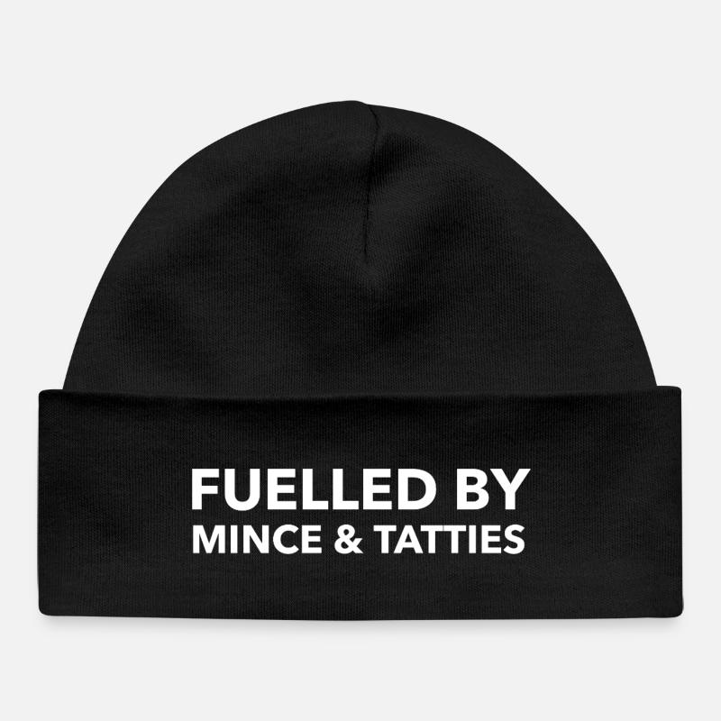 Alimentés par Mince & Tatties - Bonnet bébé bio - noir