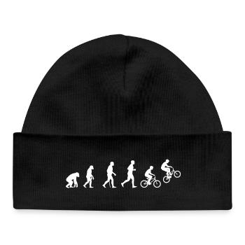 Évolution du BMX Action Cycling - Bonnet bébé bio - noir - Devant