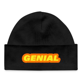 ingenious - Baby Organic Beanie - black - Front