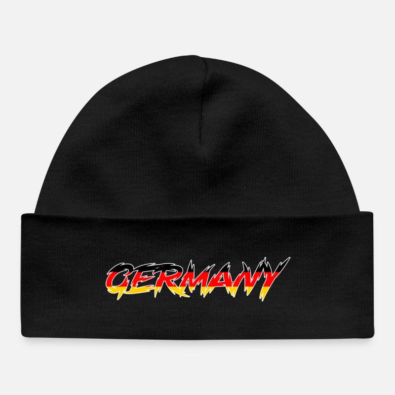 Germany - Baby Organic Beanie - black