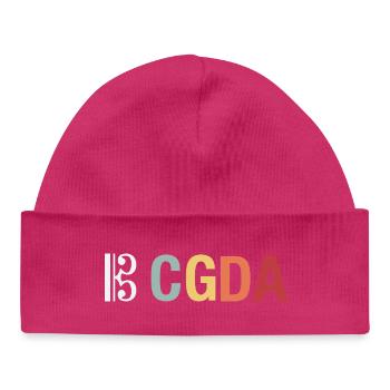 CGDA Bratsche Viola Tuning Saite Musiker retro - Baby Organic Mütze - hot Pink - Vorne