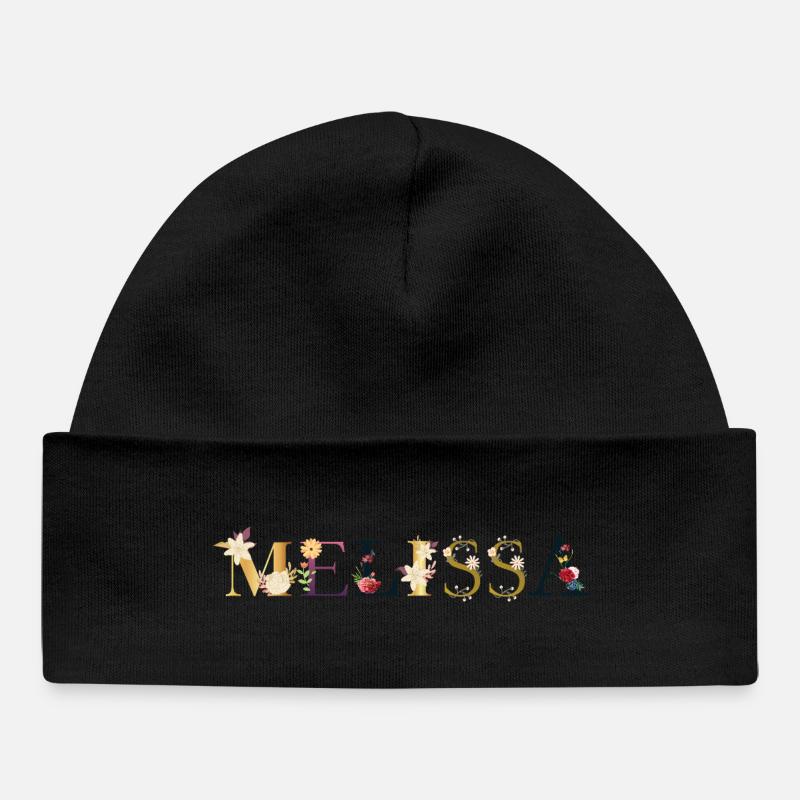 Melissa - Baby Organic Beanie - black