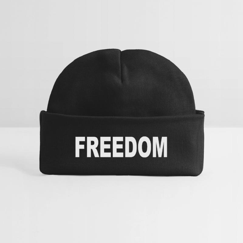Conception de la Déclaration de Typographie de la Liberté Bonnet bébé bio