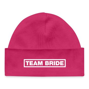 Équipe Bride - Bonnet bébé bio - hot pink - Devant