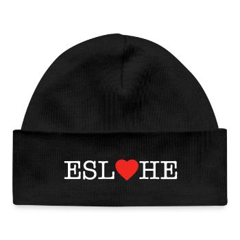 Eslohe - Bonnet bébé bio - noir - Devant