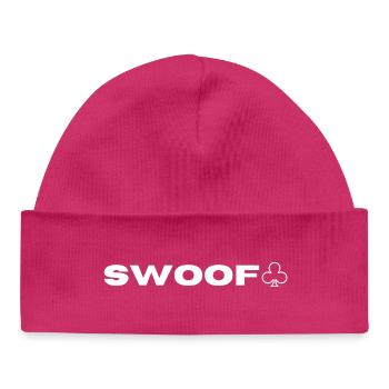 Swoof ♧ br schweiz Ich kann das Design nicht sehen - Baby Organic Mütze - hot Pink - Vorne