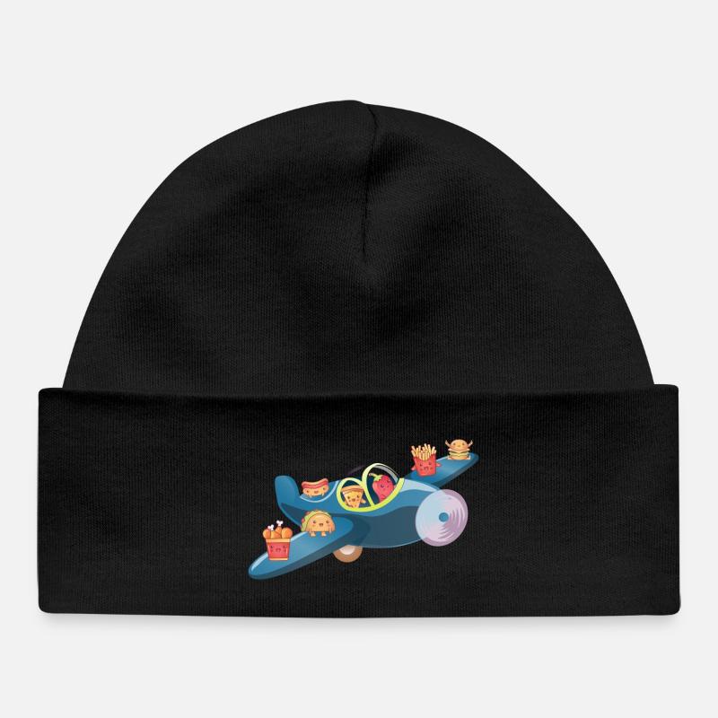 Bombardier calorique - Bonnet bébé bio - noir