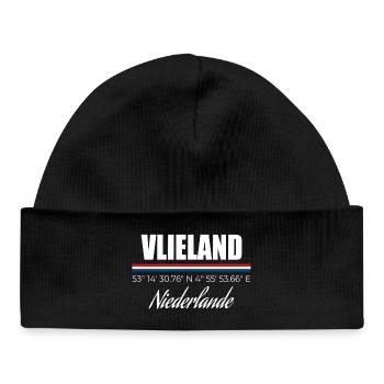Vlieland - Baby Organic Mütze - Schwarz - Vorne