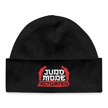 Judo Arts martiaux - Bonnet bébé bio - noir - Devant