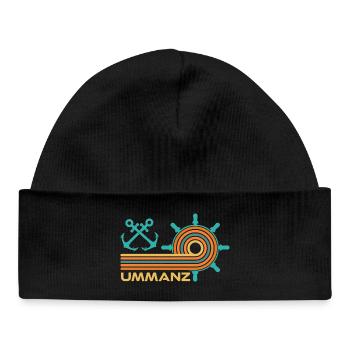 Baltic Sea Holiday ISLAND UMMANZ Fun - Baby Organic Beanie - black - Front