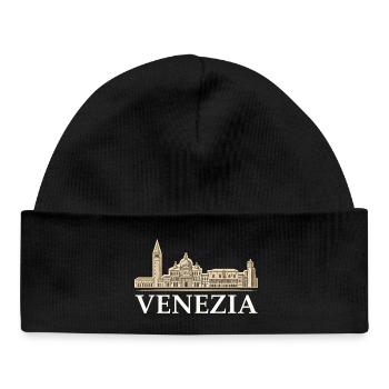 Sensation Venezia - Bonnet bébé bio - noir - Devant