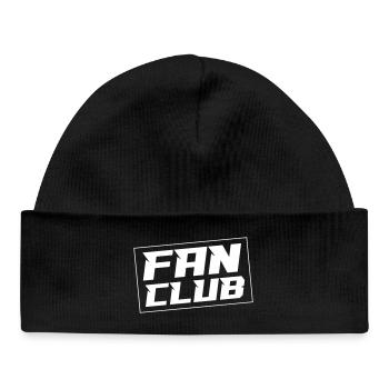 Fan Club - Bonnet bébé bio - noir - Devant