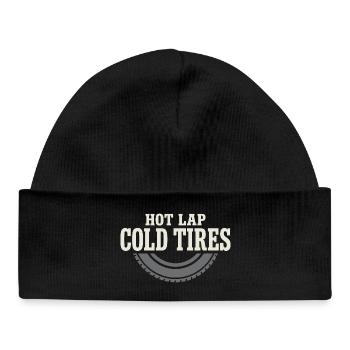 Track Day Brake Dust Hpde Track Car Autocross - Baby Organic Beanie - black - Front