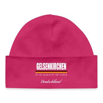 Gelsenkirchen - Baby Organic Mütze - hot Pink - Vorne