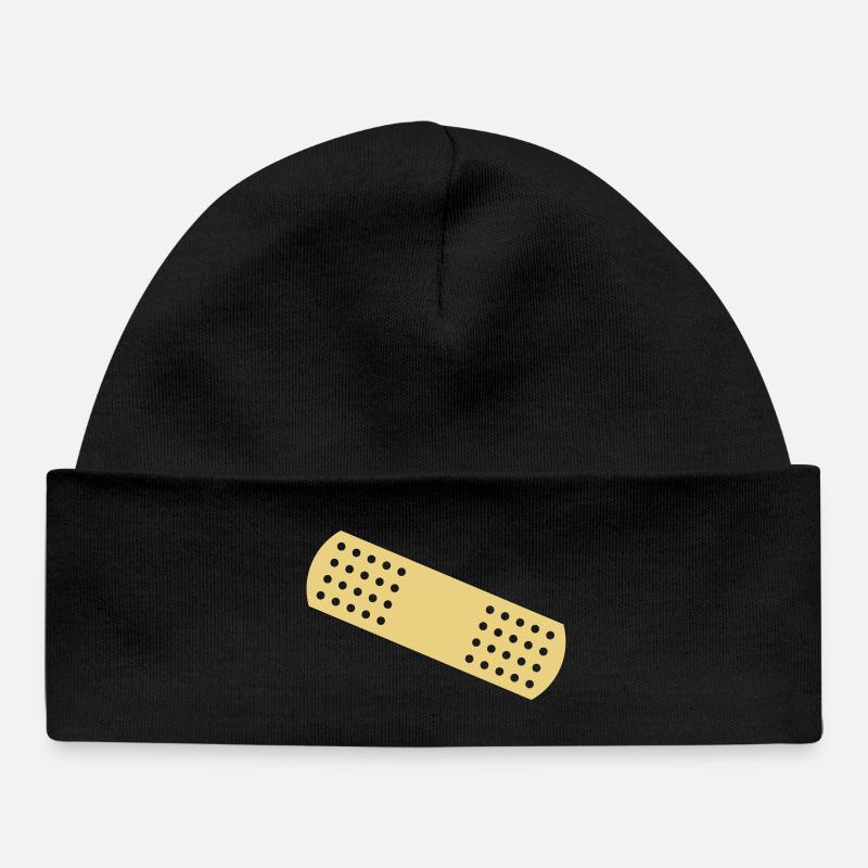 Pansement - Bonnet bébé bio - noir