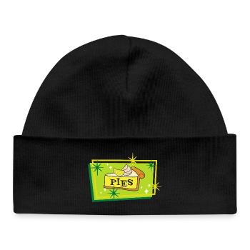 cheesecake lovers - Baby Organic Beanie - black - Front