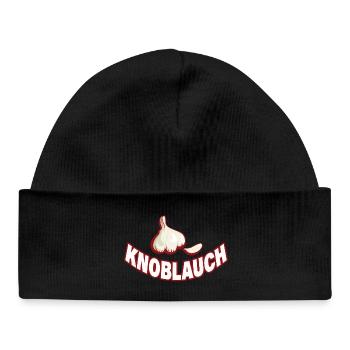GARLIC - Baby Organic Beanie - black - Front
