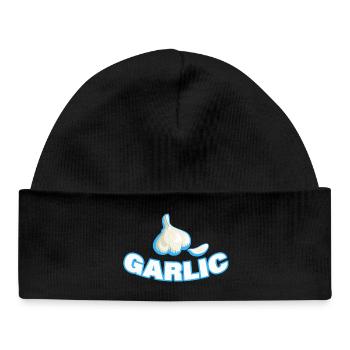 GARLIC - Baby Organic Mütze - Schwarz - Vorne