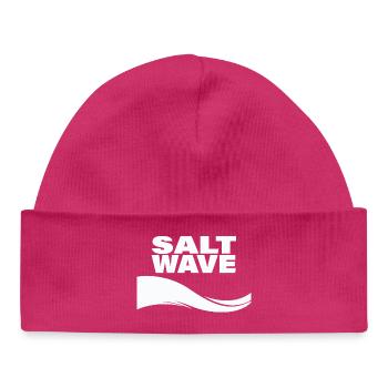 VAGUE DE SEL - Bonnet bébé bio - hot pink - Devant
