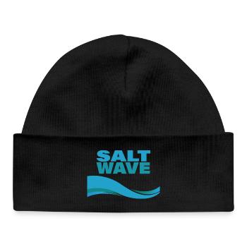 VAGUE DE SEL - Bonnet bébé bio - noir - Devant