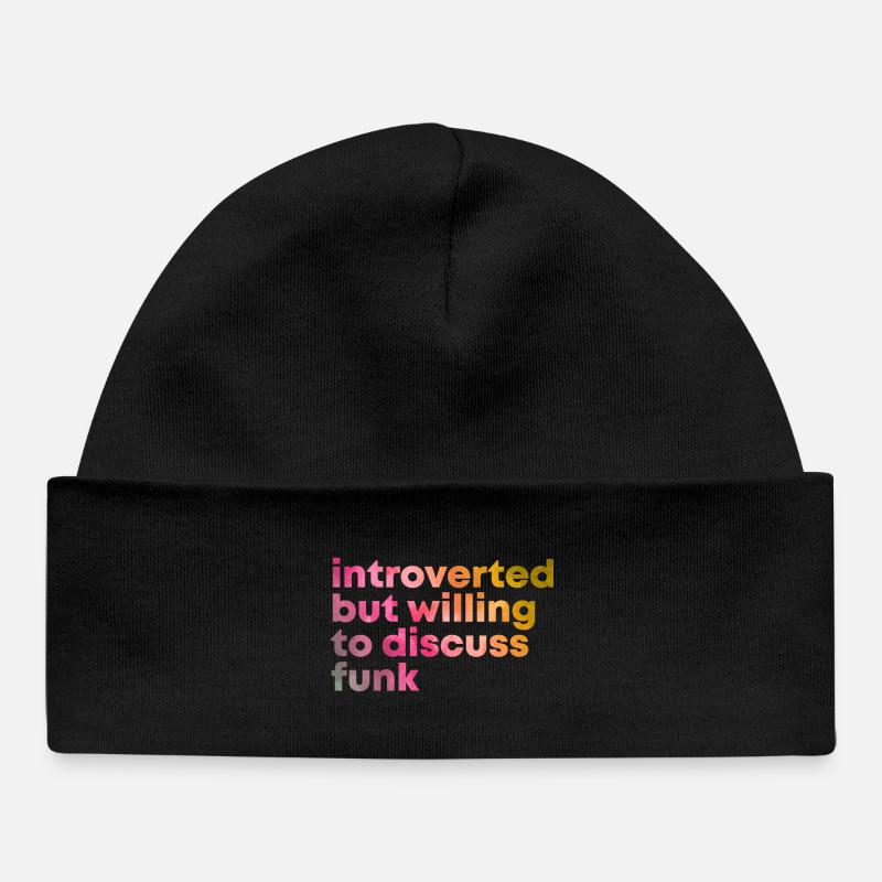 Funk - Baby Organic Beanie - black