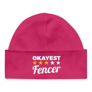 Bester Fechter - Baby Organic Mütze - hot Pink - Vorne
