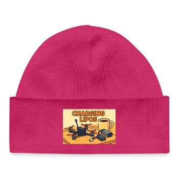 Télécharger Lipos Drones Cartoon - Bonnet bébé bio - hot pink - Devant