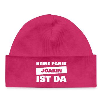 Joakin as a given name - Baby Organic Beanie - hot pink - Front