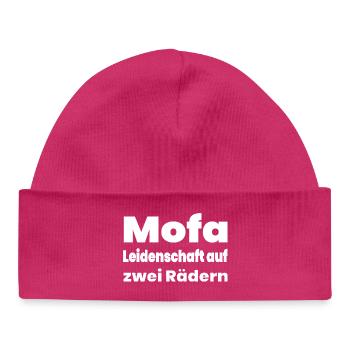 Moped - Baby Organic Beanie - hot pink - Front