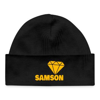 Noble Samson - Baby Organic Beanie - black - Front