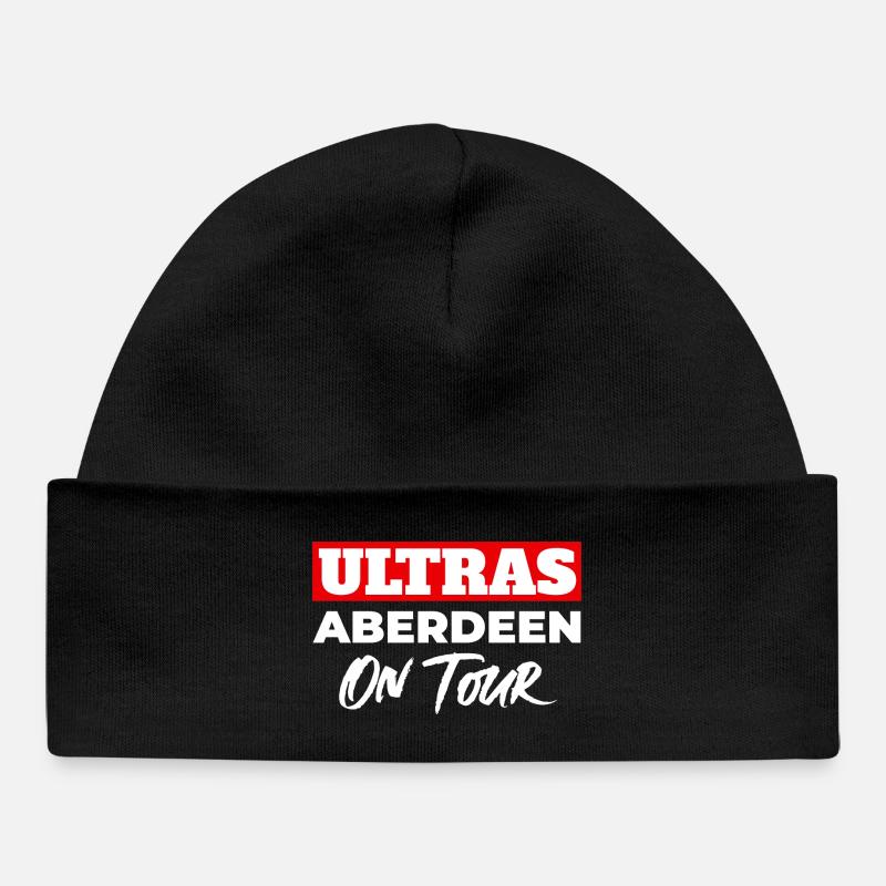 Ultras Aberdeen sur le circuit - Bonnet bébé bio - noir