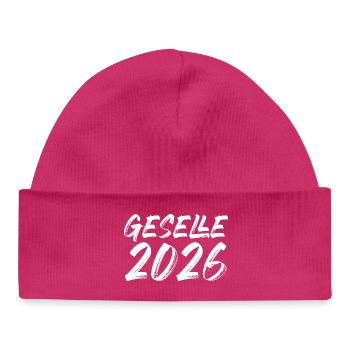 Journeyman 2026 - Baby Organic Beanie - hot pink - Front