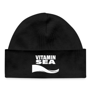 Vitamin Sea - Baby Organic Beanie - black - Front