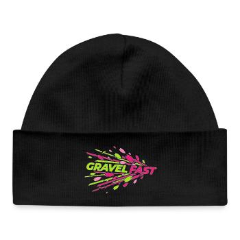 Gravel Fast Speed Petals Vector - Baby Organic Beanie - black - Front