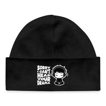 No Drama Casque Audio Manga Relatable - Bonnet bébé bio - noir - Devant