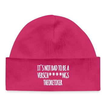 Verschwörungstheoretiker Experte - Baby Organic Mütze - hot Pink - Vorne