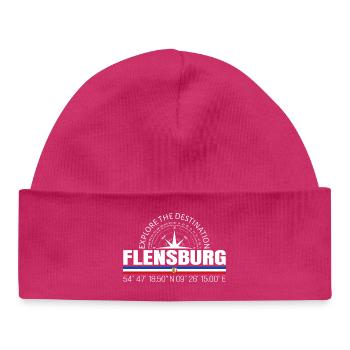 Flensburg - Baby Organic Mütze - hot Pink - Vorne