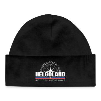 Helgoland - Baby Organic Mütze - Schwarz - Vorne