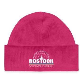 Rostock - Baby Organic Mütze - hot Pink - Vorne