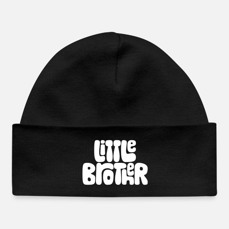 Petit frère - Bonnet bébé bio - noir