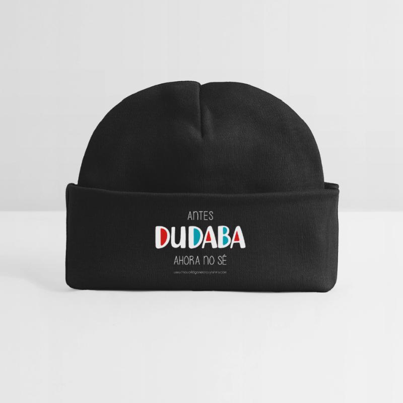 J’avais l’habitude de douter (sombre) Bonnet bébé bio
