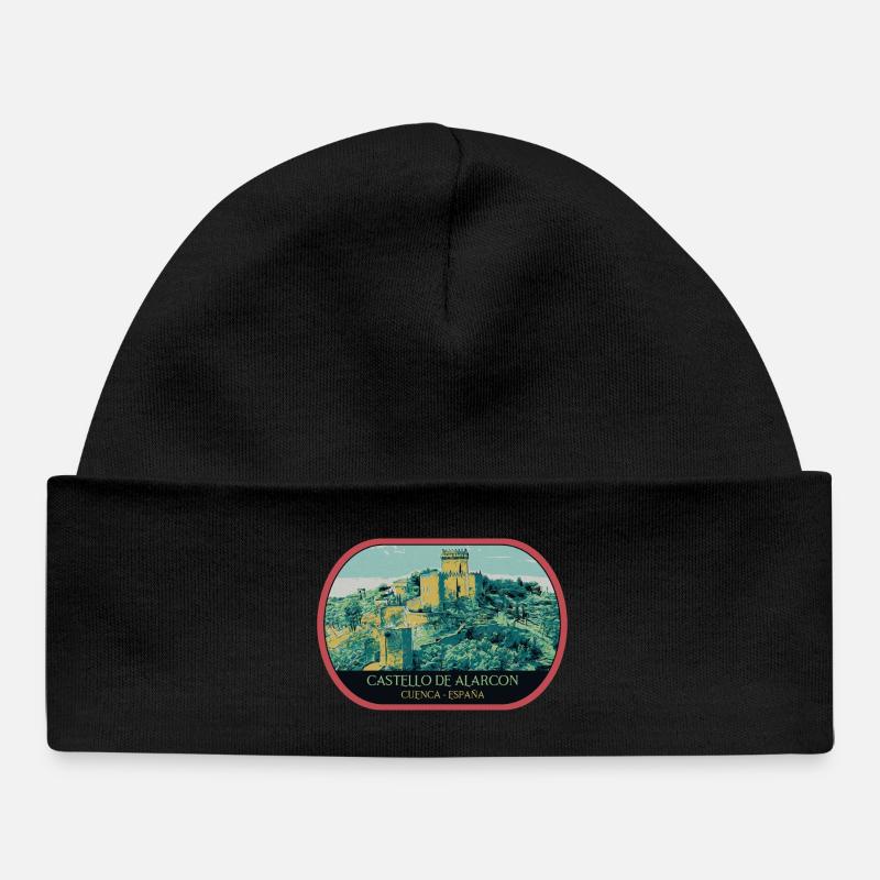 Château d'Alarcon: Féerie Espagnole - Bonnet bébé bio - noir