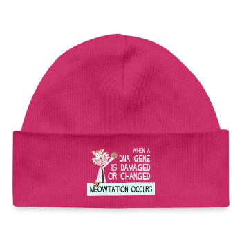 Chimie Chimiste Professeur de chimie Drôle de science - Bonnet bébé bio - hot pink - Devant
