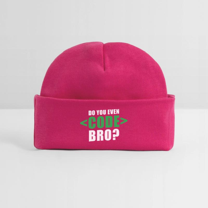 Codez-vous même Bro Graphic Bonnet bébé bio