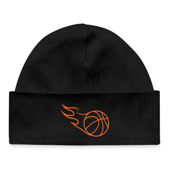 Basketball Basketball Player Gift Idea Baller Bball - Baby Organic Beanie - black - Front