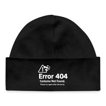 Erreur 404 Costume non trouvé - Bonnet bébé bio - noir - Devant