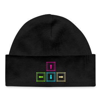 Gaming Computer Gamer Gaming Gamer - Baby Organic Beanie - black - Front